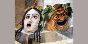 Tragic comic masks 1260 x 630